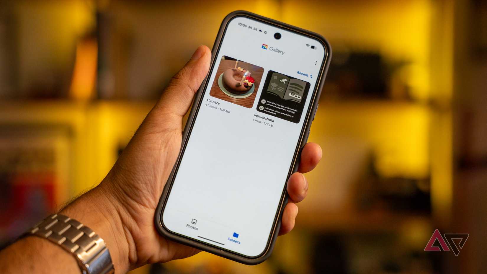 Google gallery folders