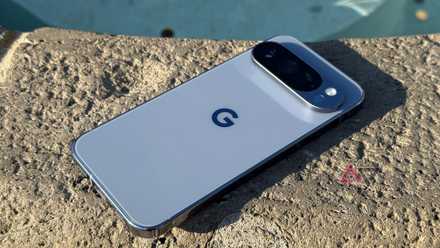 I spent $50 on Google's Pixelsnap case, and it is disintegrating after 7 months Google Pixel 10 Pro sitting on a fountain