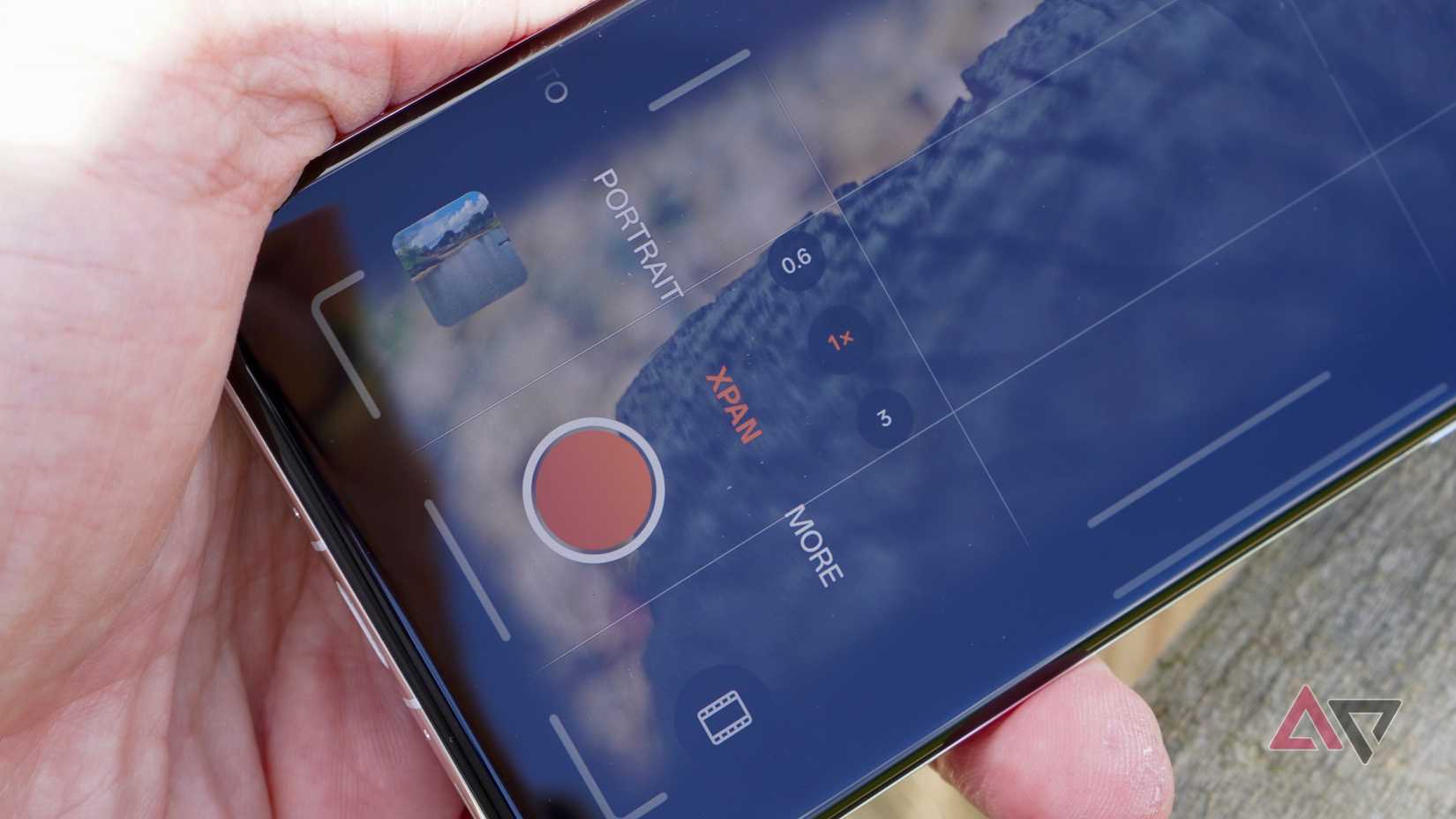 The Xpan mode on the OnePlus 13