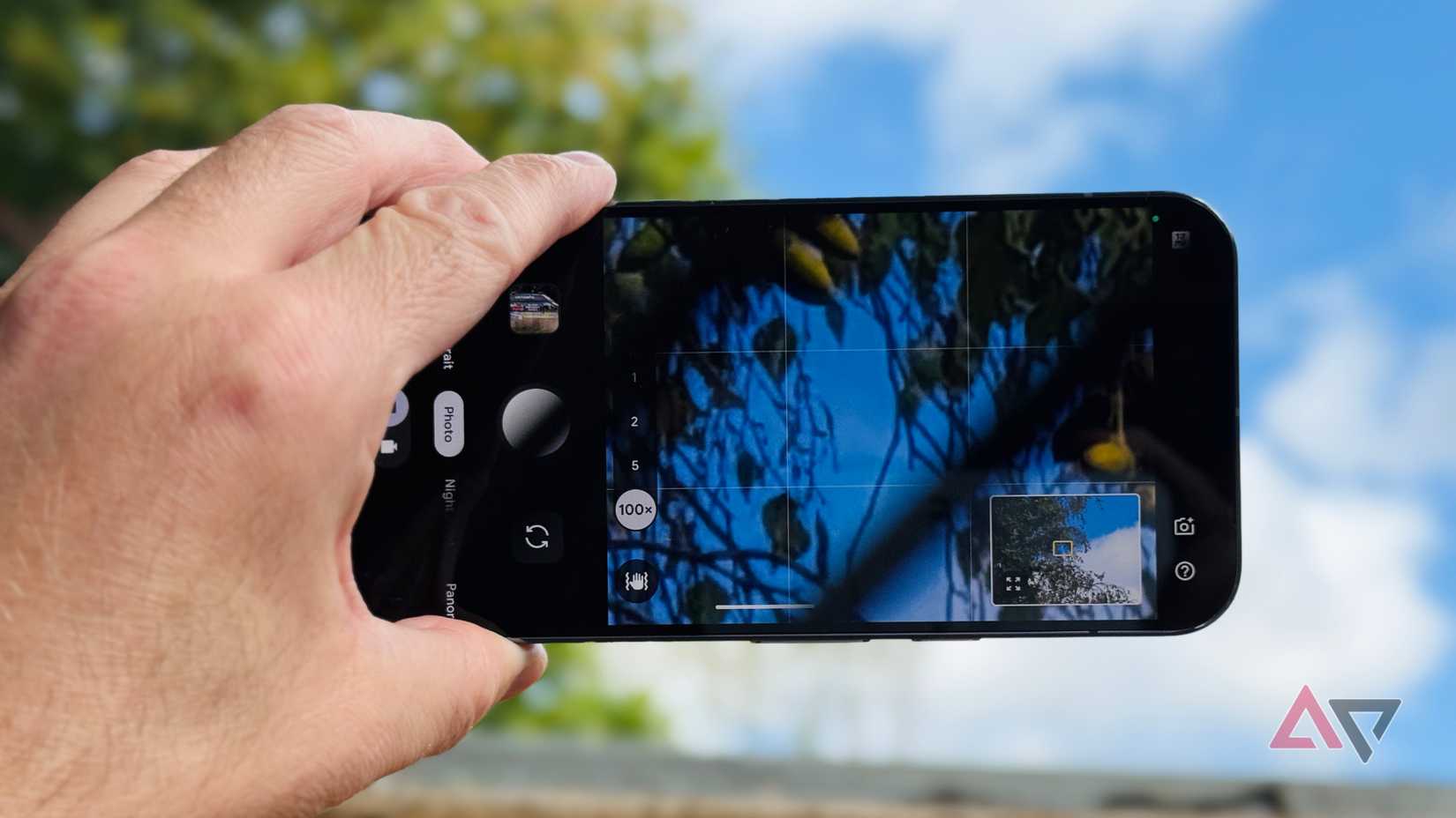 Taking a 100x Pro Res Zoom photo with the Google Pixel 10 Pro XL