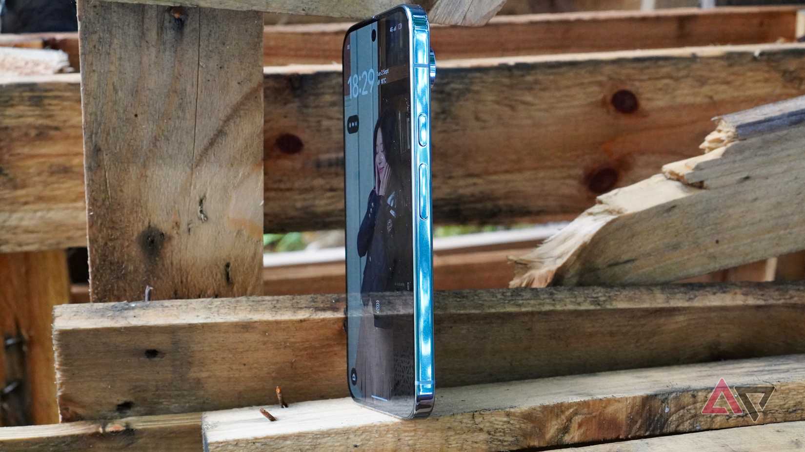 The side of the Google Pixel 10 Pro XL