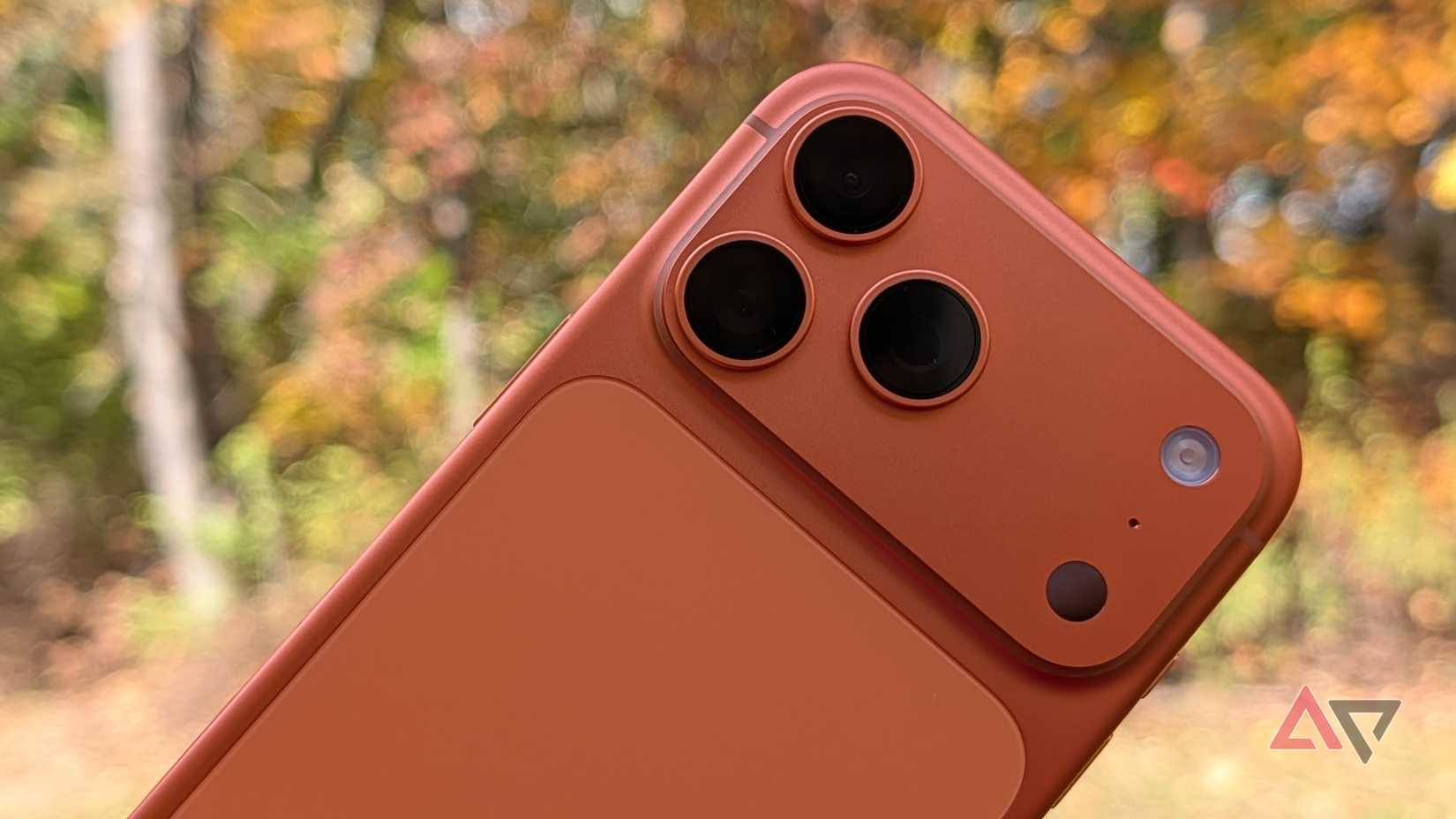 Camera array on the iPhone 17 Pro Max