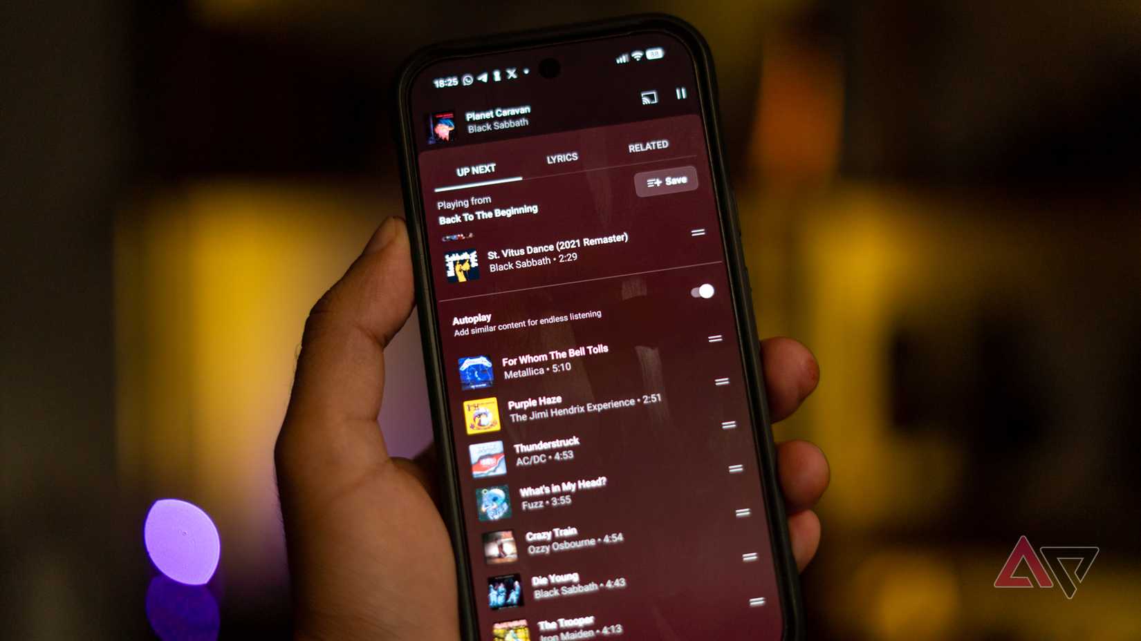 YouTube Music autoplay