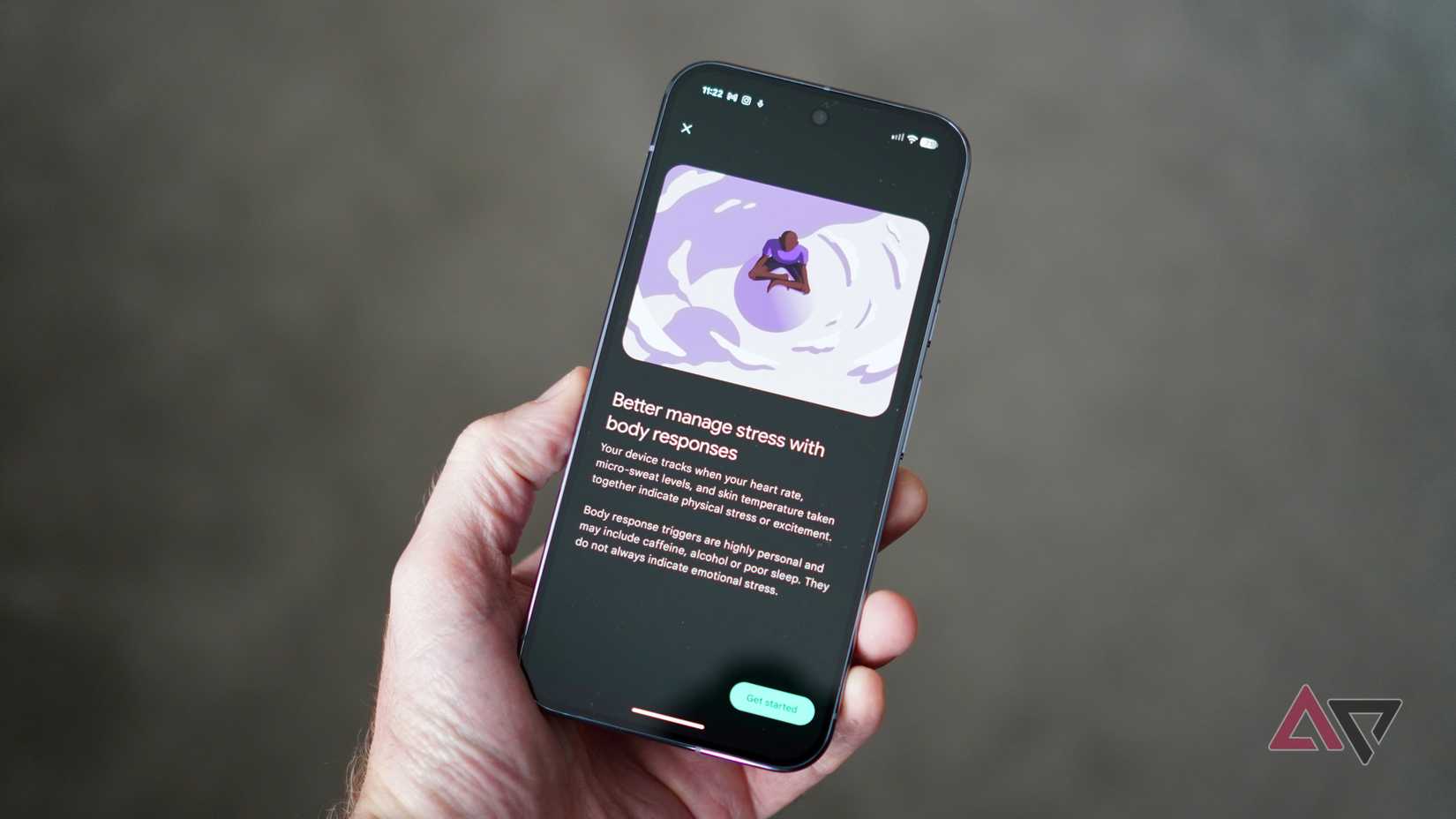 ميزة استجابة الجسم في تطبيق Fitbit