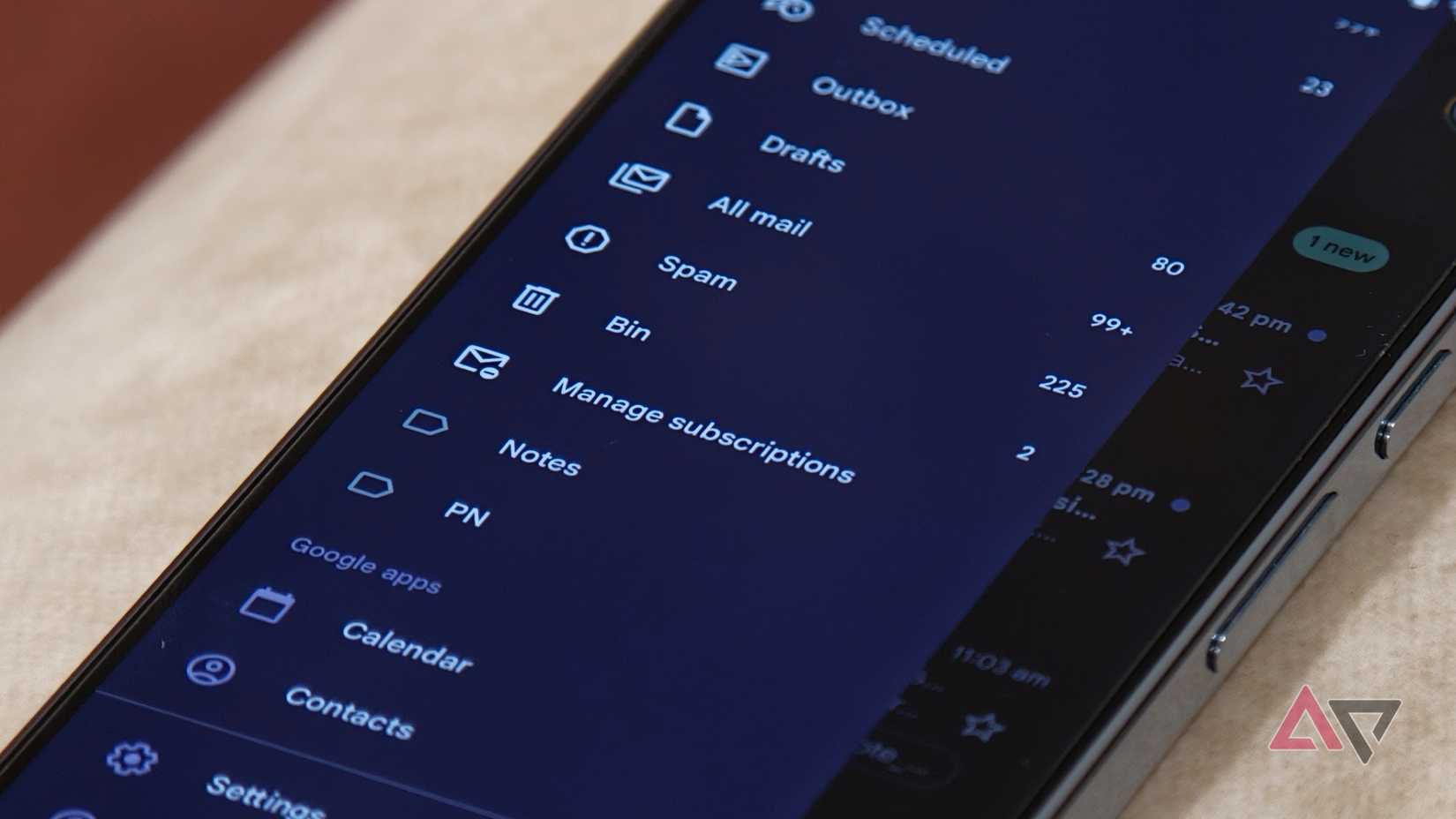 Gerenciar recurso de assinatura no aplicativo Gmail
