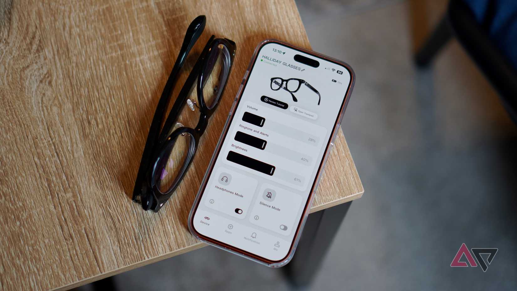 The Halliday Glasses and app