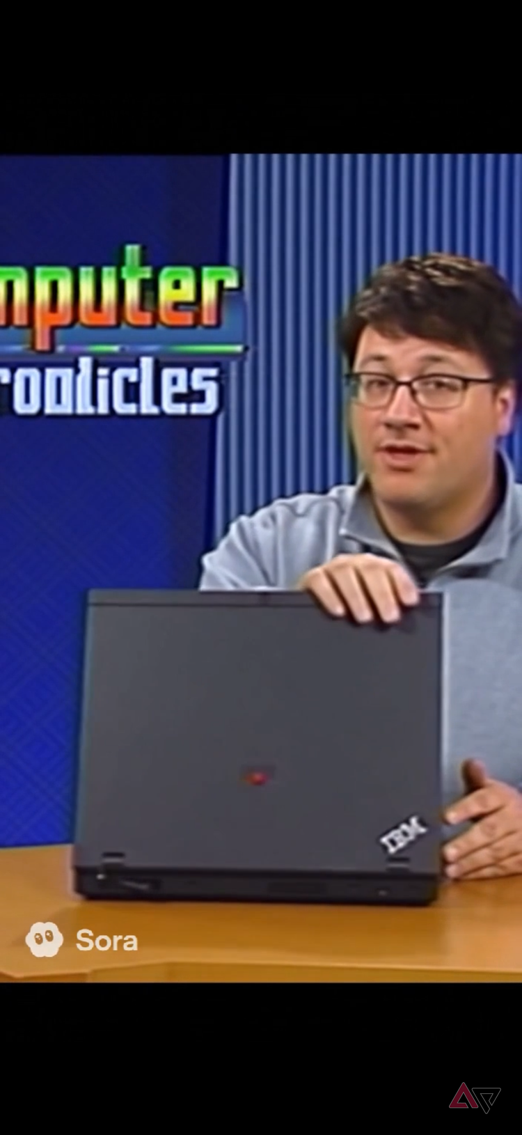 Computer Chronicles recreated on the Sora app with Stephen Radochia