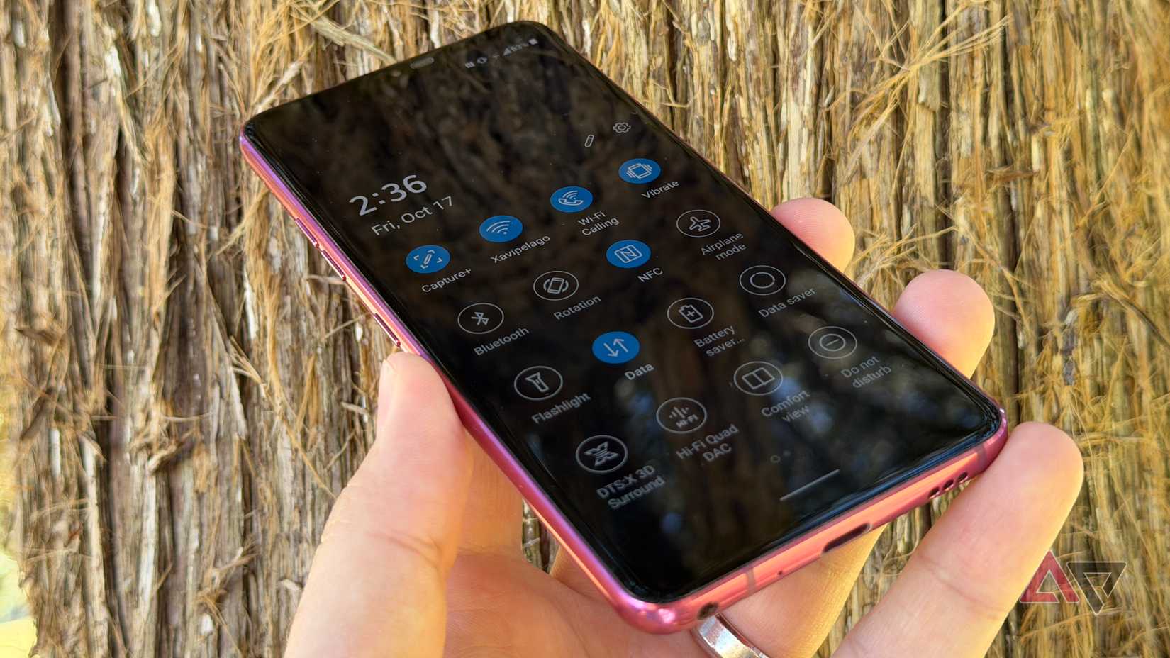 الإعدادات السريعة في LG G7