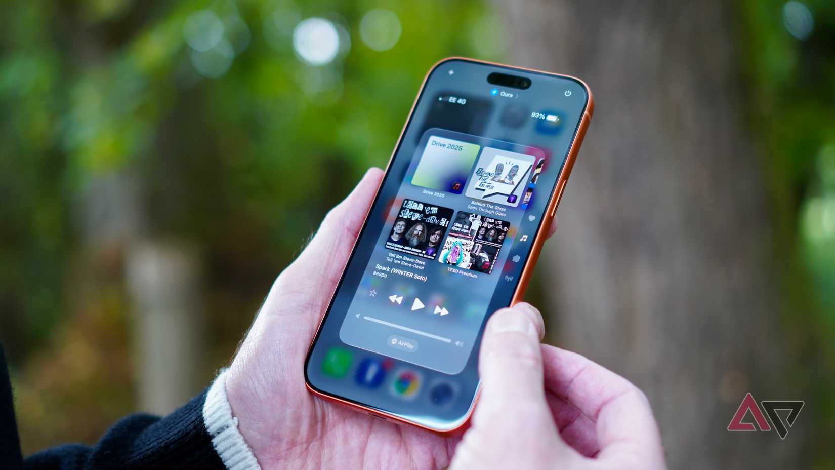 A person using the Apple iPhone 17 Pro Max