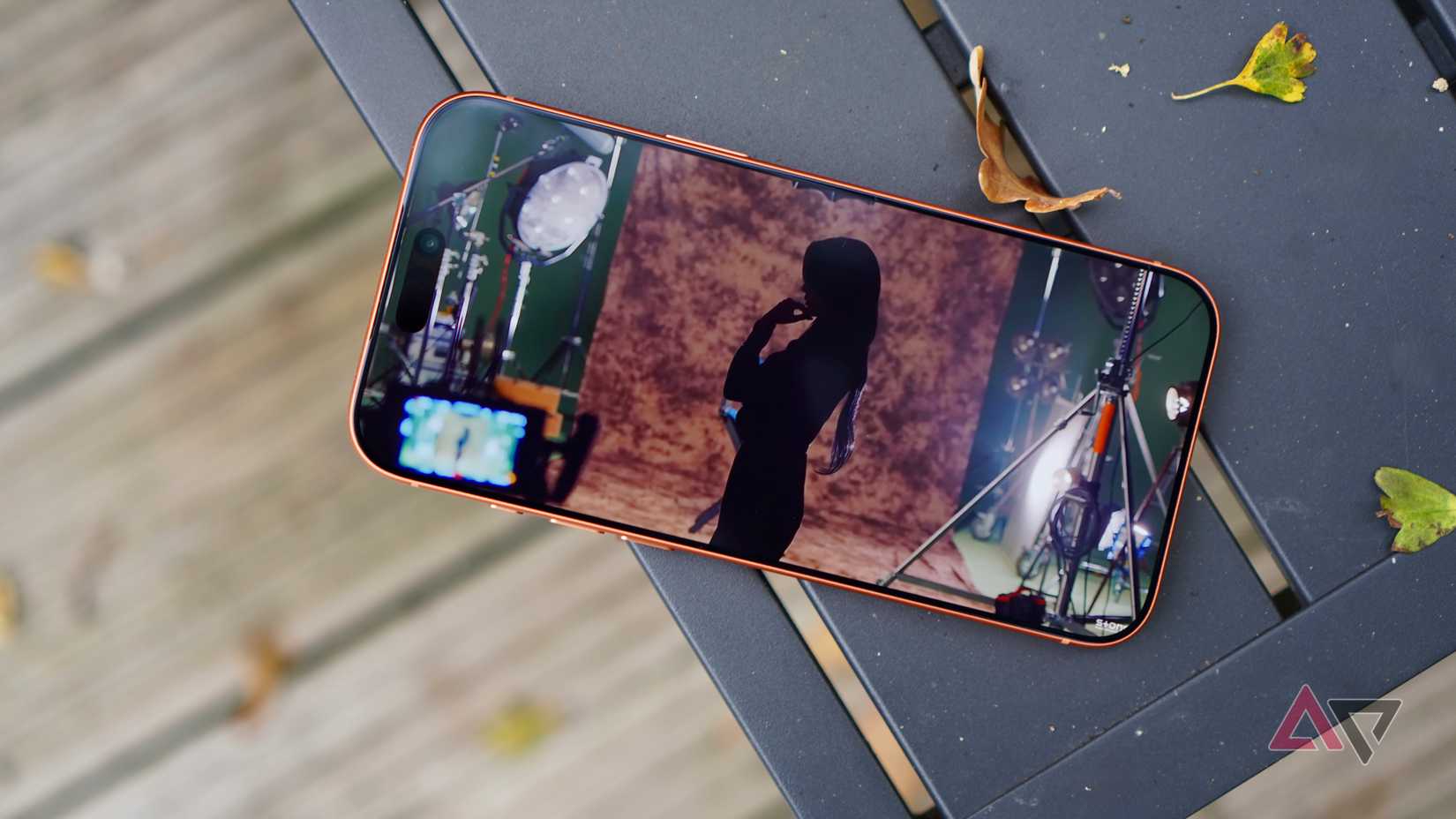 A video playing on the Apple iPhone 17 Pro Max