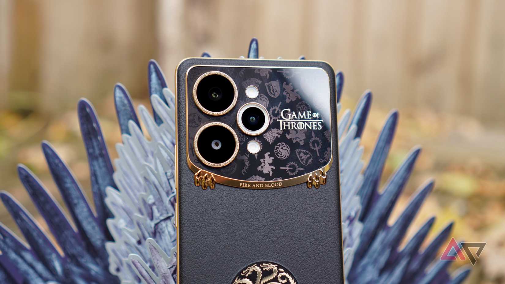 The Realme 15 Pro Game of Thrones's camera module