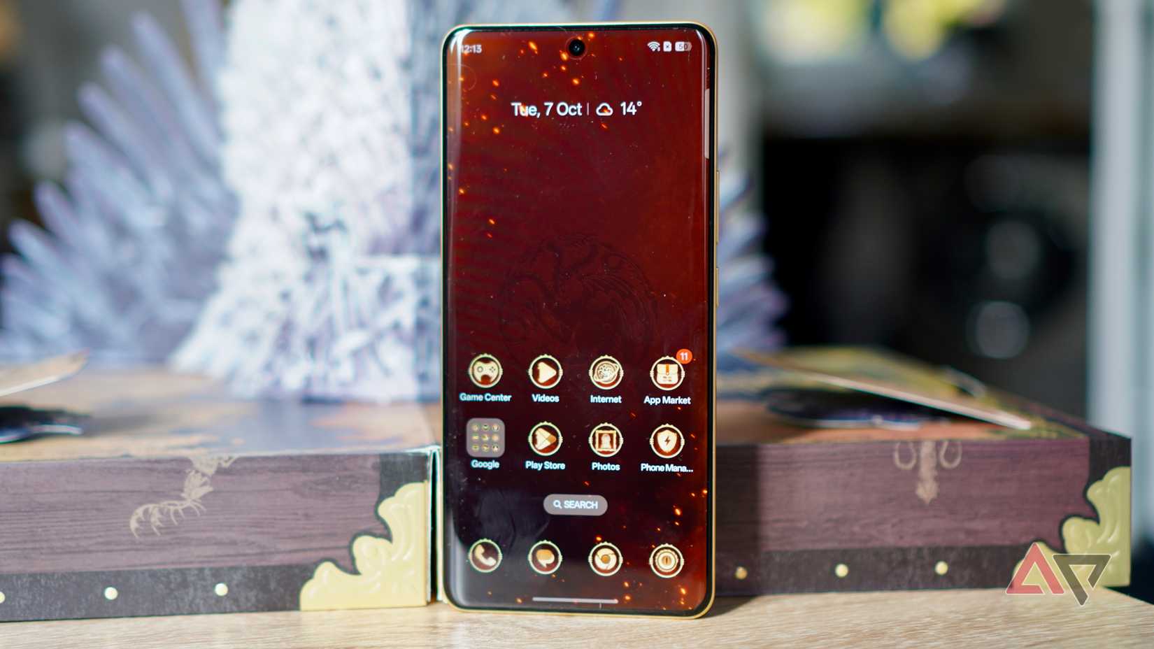 The Realme 15 Pro Game of Thrones's main screen
