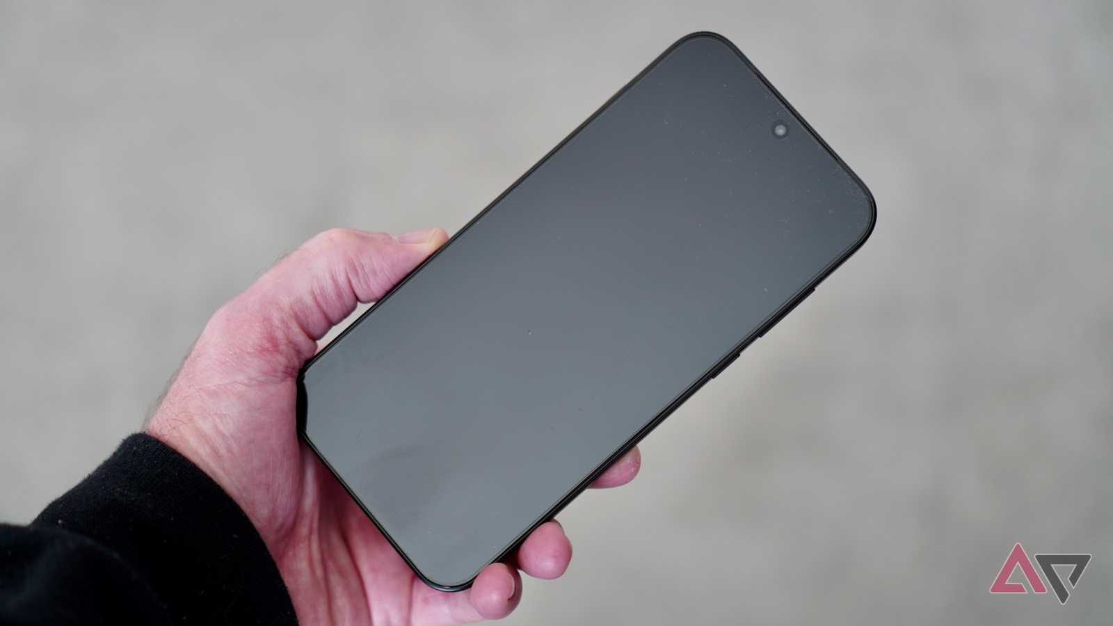 گوشی با صفحه خالی