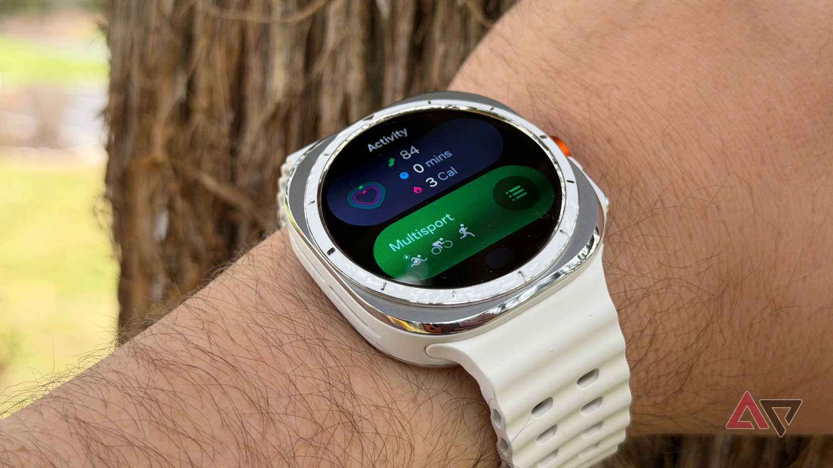 Vários blocos mostrados no Galaxy Watch Ultra