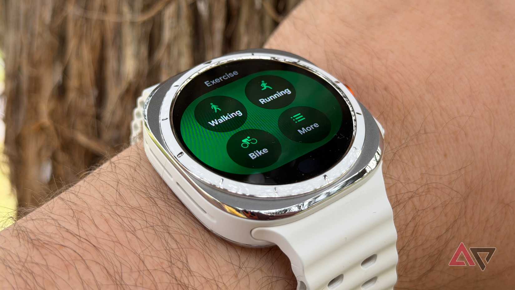 Workouts listed on the Samsung Galaxy Watch Ultra