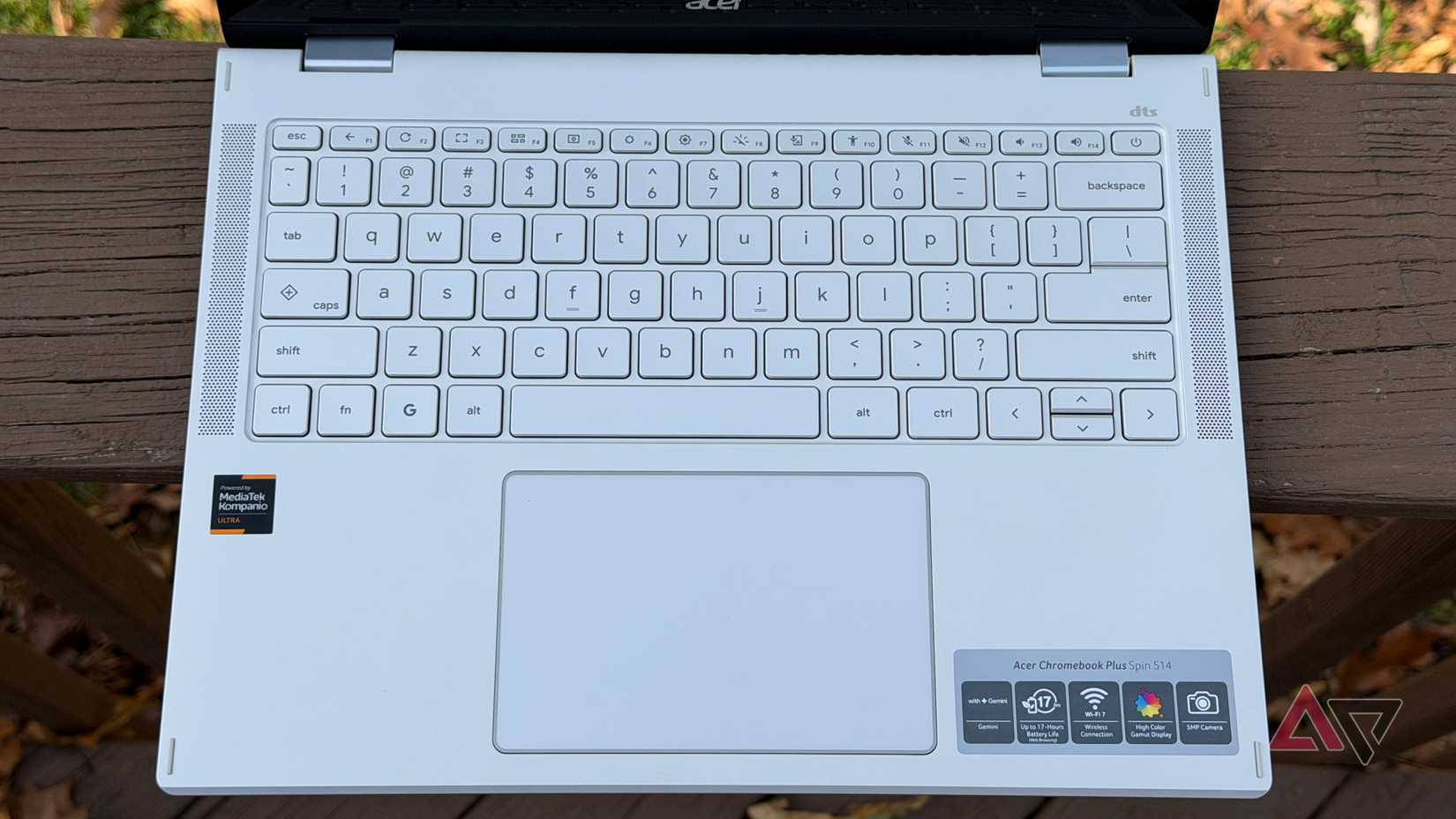 Trackpad no Acer Chromebook Plus Spin 514