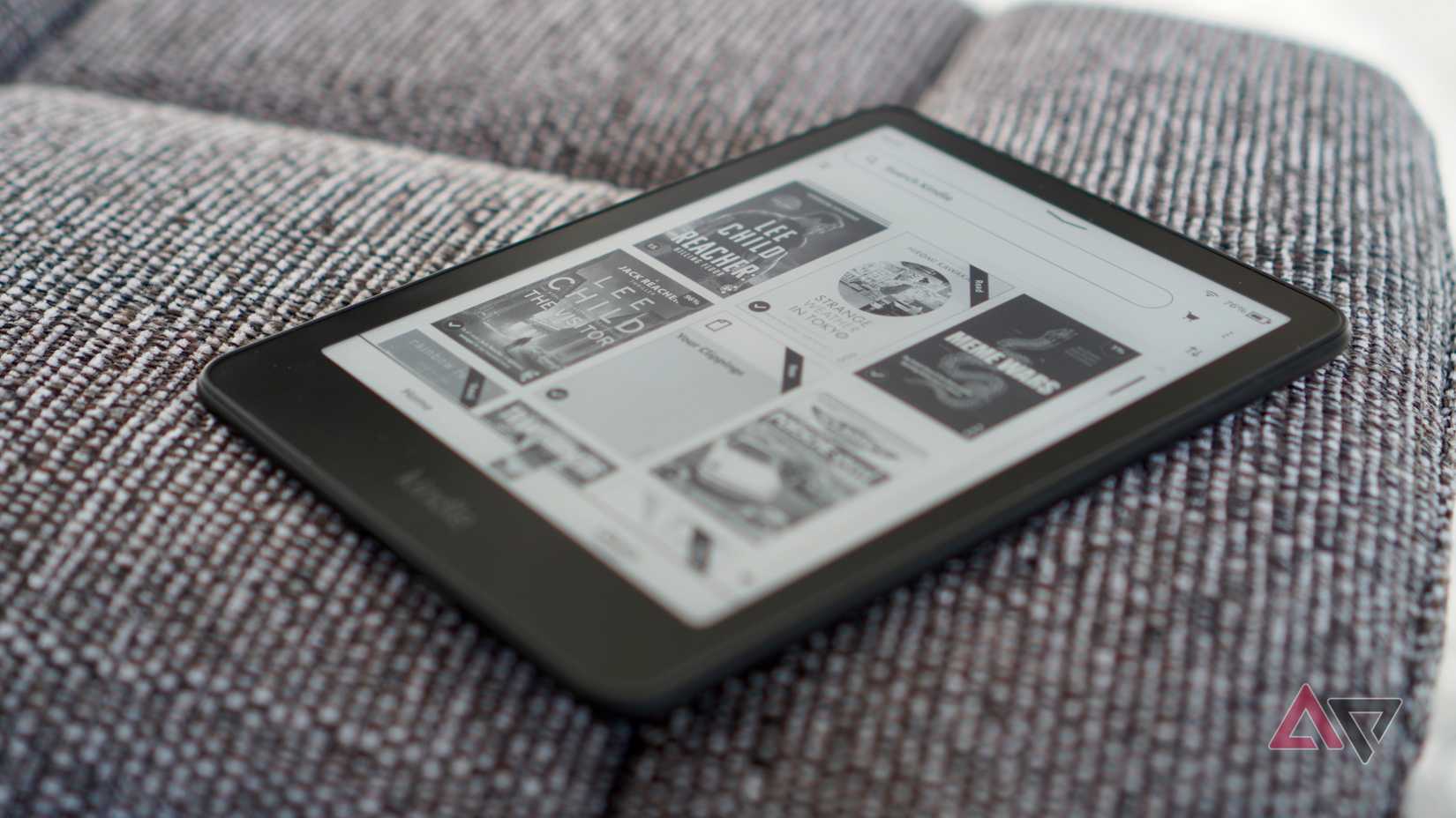 A lateral do Amazon Kindle Paperwhite (2024)