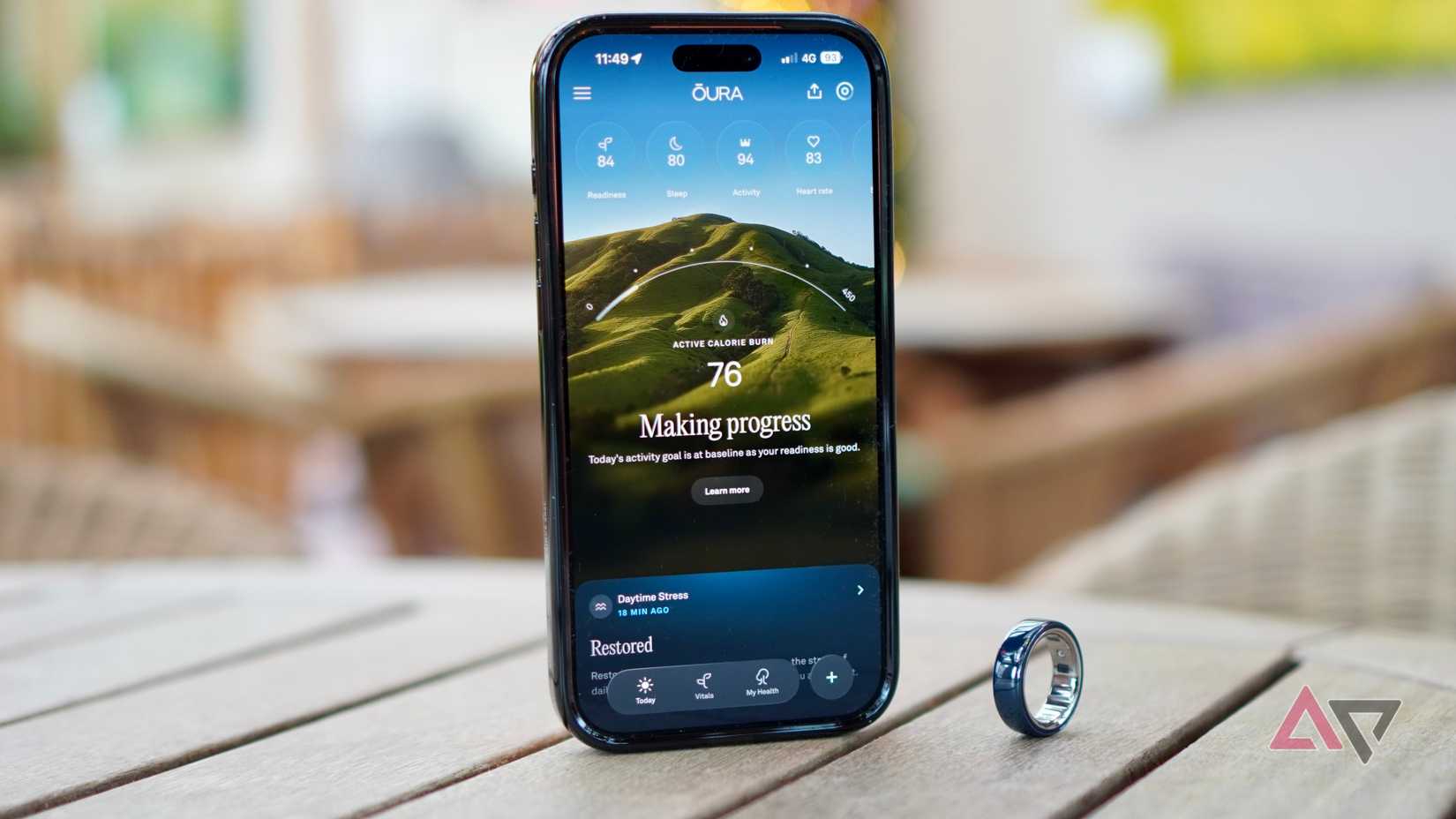 A Oura Ring 4 Ceramic e a aplicação Oura Ring