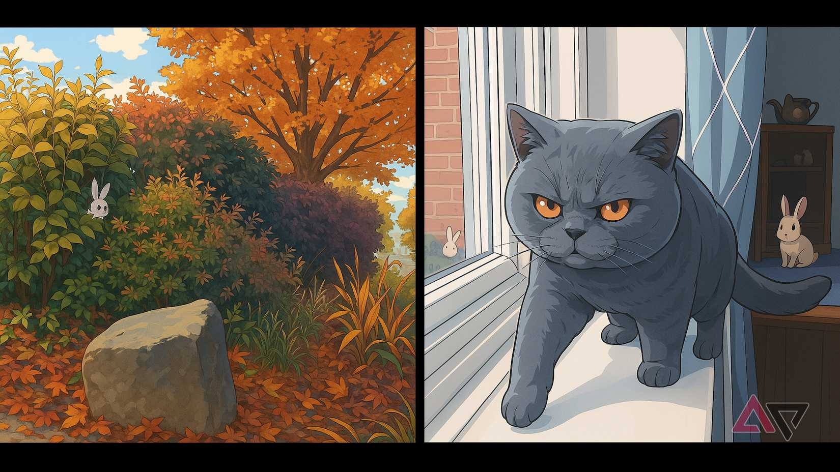 Fotos tiradas com o Rabbit R1 e alteradas com a Magic Camera