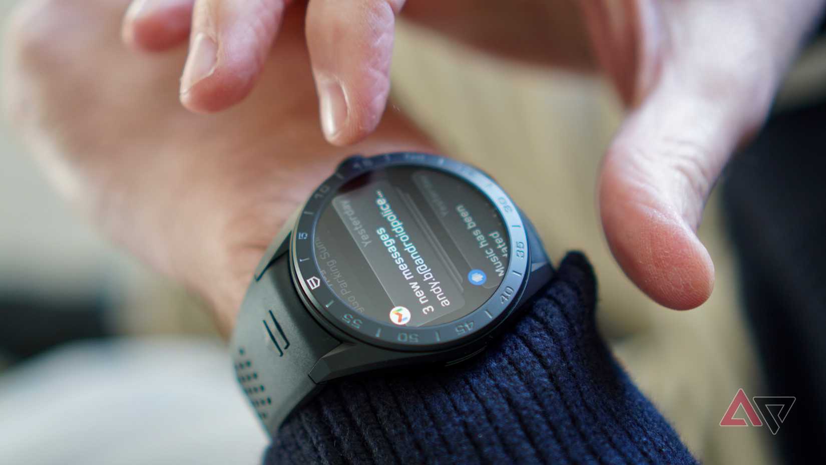 Notifications on the Tag Heuer Connected Calibre E5