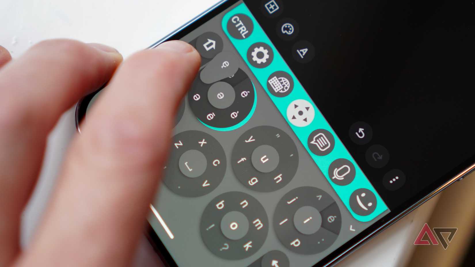 Movendo o joystick no teclado tOndO