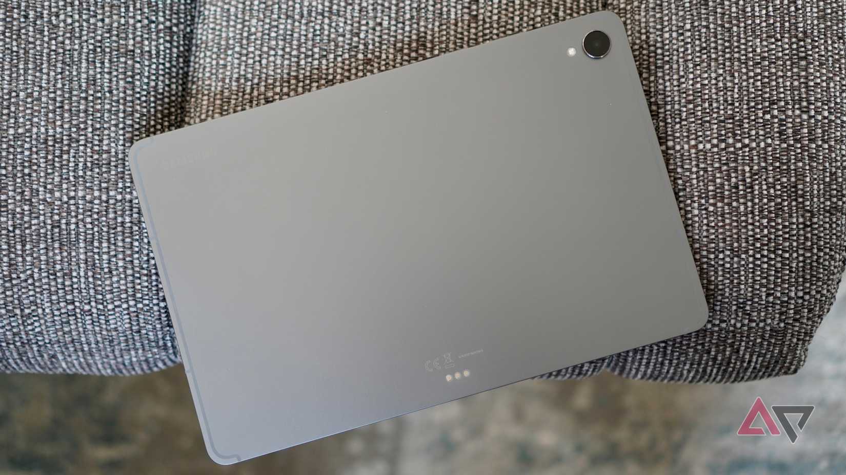 The back of the Samsung Galaxy Tab S11