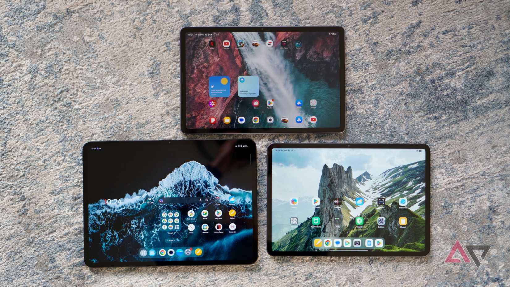 The Samsung Galaxy Tab S11 with OnePlus Pad Go 2 and the Poco X1