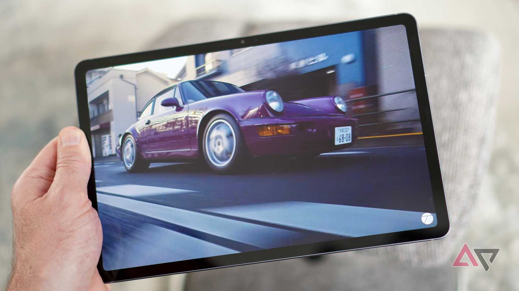 A video playing on the Samsung Galaxy Tab S11