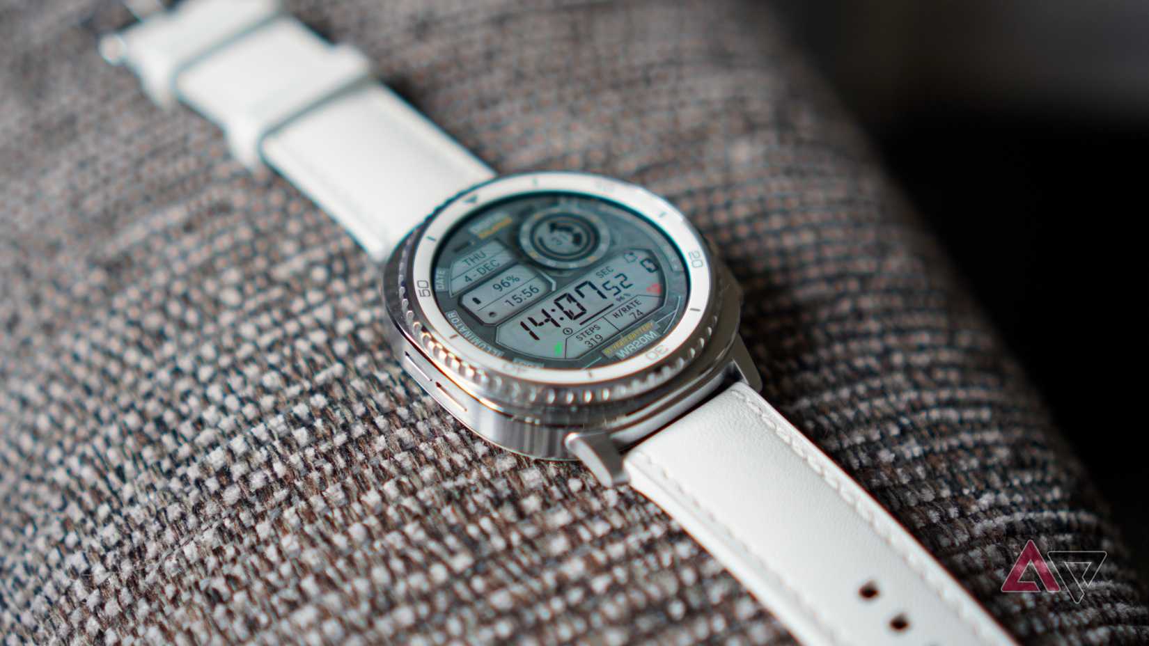 A lateral do Samsung Galaxy Watch 8 Classic