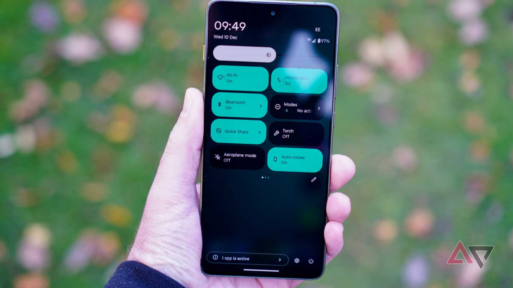 Quick Settings on the Motorola Edge 70