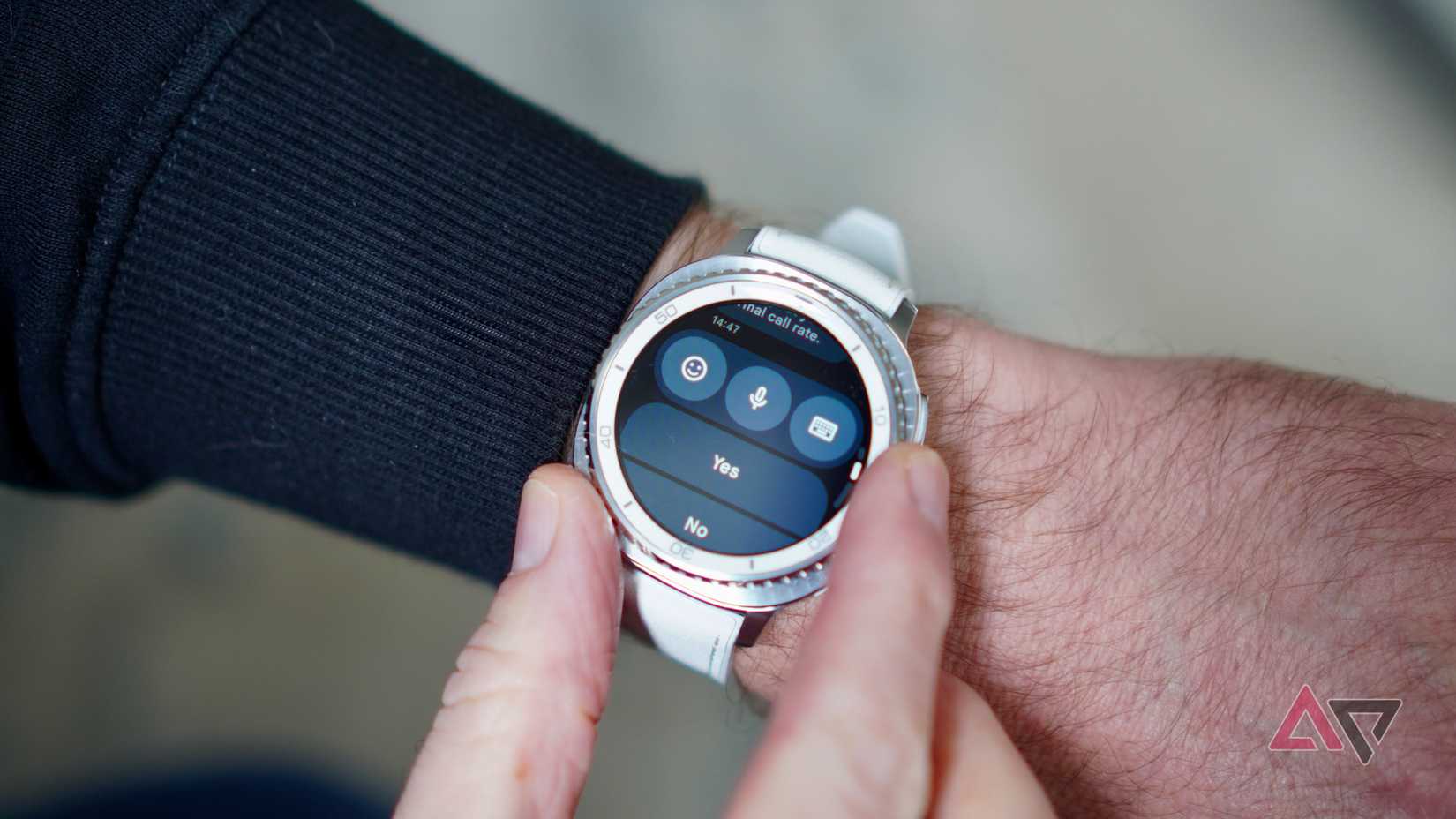 Risposte alle notifiche sul Samsung Galaxy Watch 8 Classic