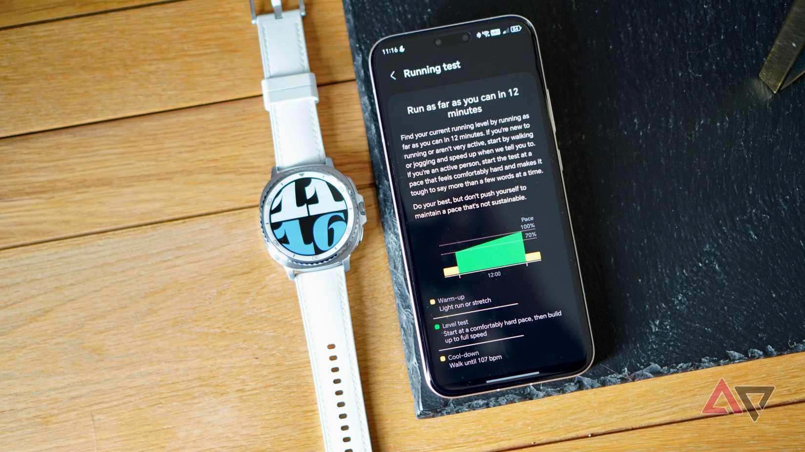 Allenatore di corsa sul Samsung Galaxy Watch 8 Classic