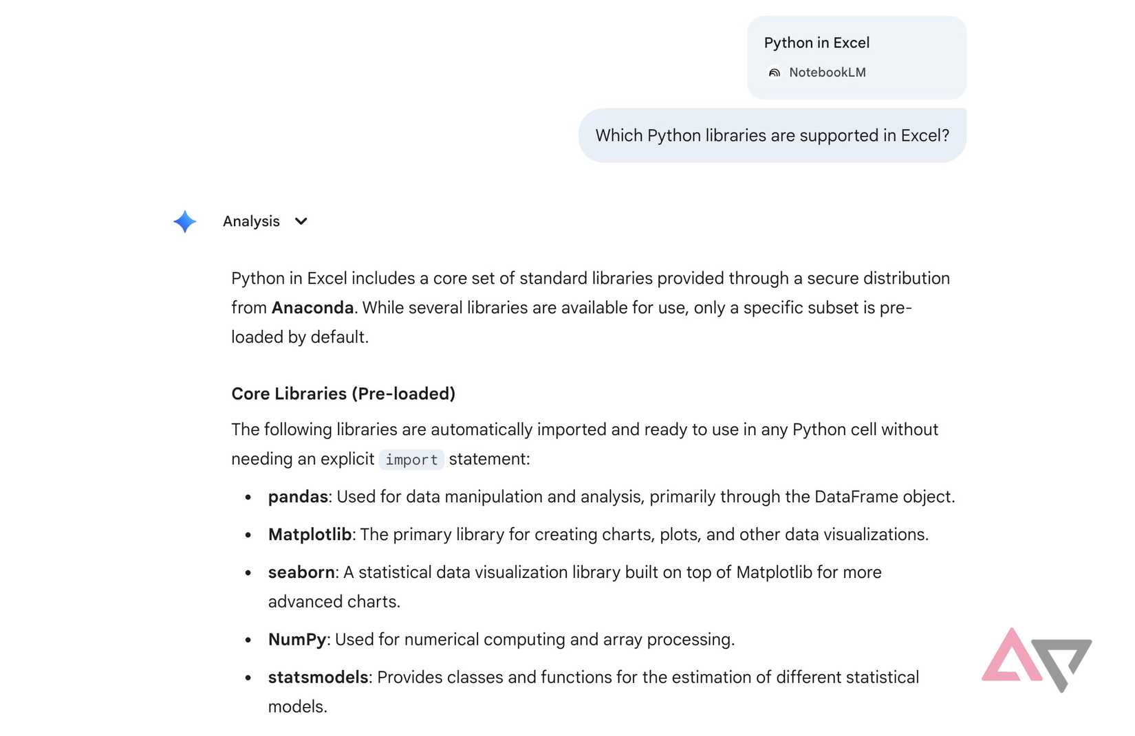 Integração do NotebookLM no Gemini