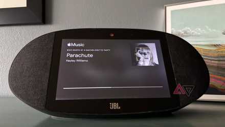 Apple Track is reportedly running on a Spotify-like freemium plan A Google Home JBL Speaker displaying the song Parachute by Hayley Williams on Apple Music.