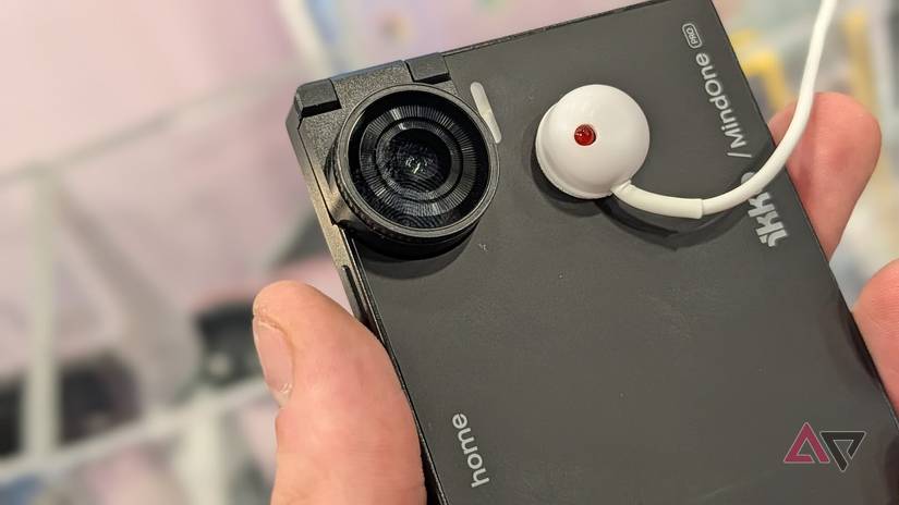 modulo telecamera esterna su telefono Android nero