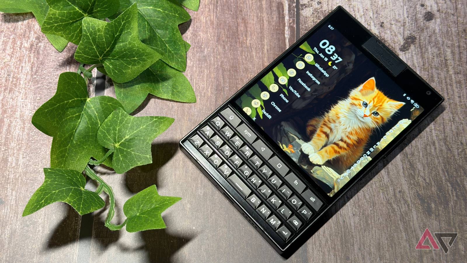 I tried turning my Unihertz Titan 2 into a Clicks Communicator - sort of