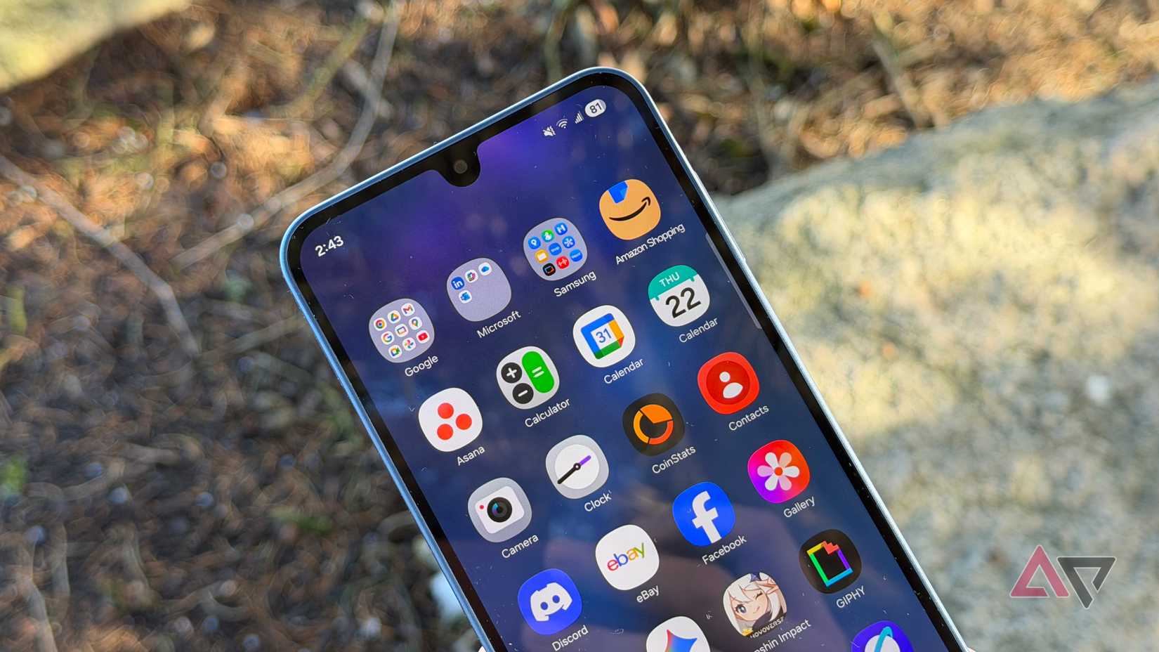 Uma UI 8 rodando no Samsung Galaxy A17