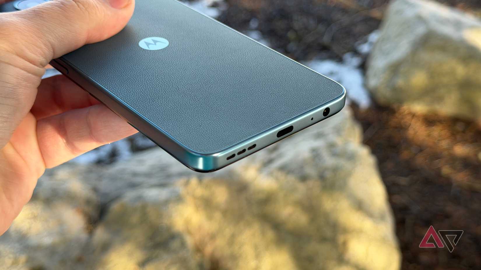 Conector de fone de ouvido de 3,5 mm no Moto G Play