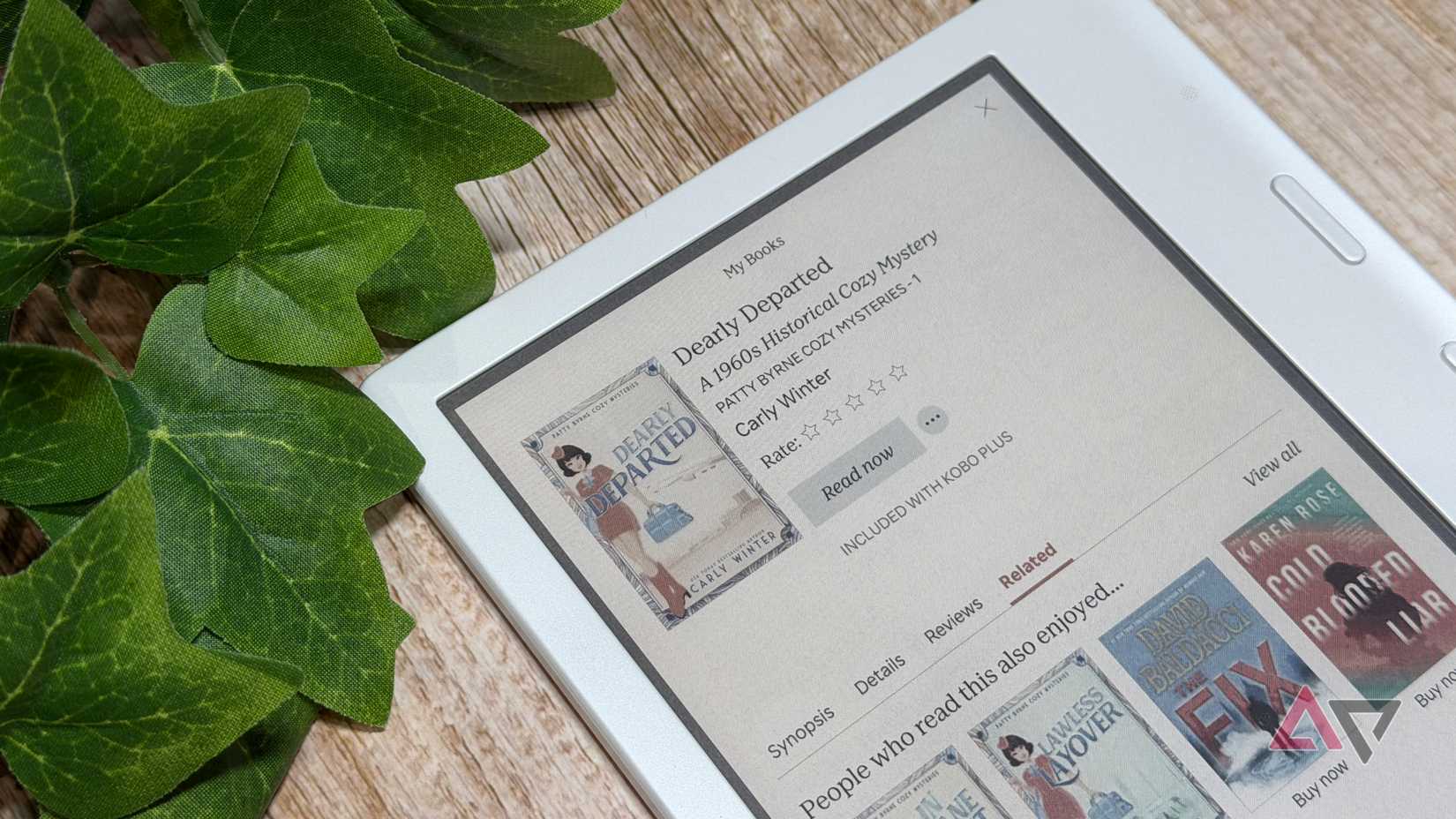 Dearly Departed listado no Kobo Plus