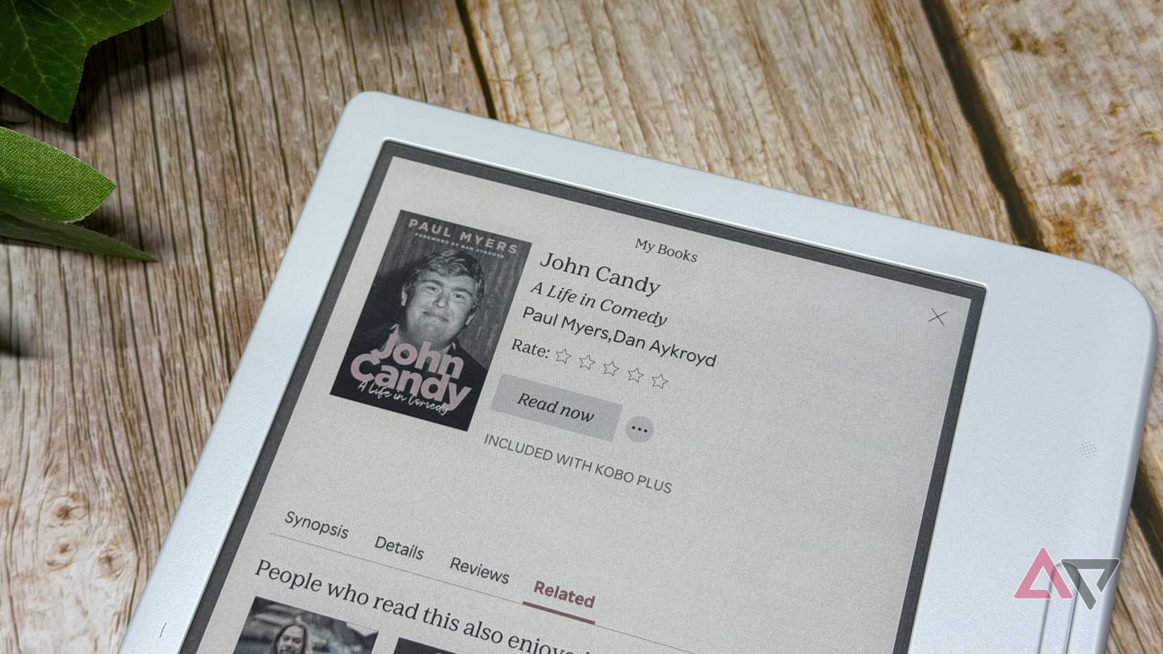 Autobiografia de John Candy no Kobo Plus