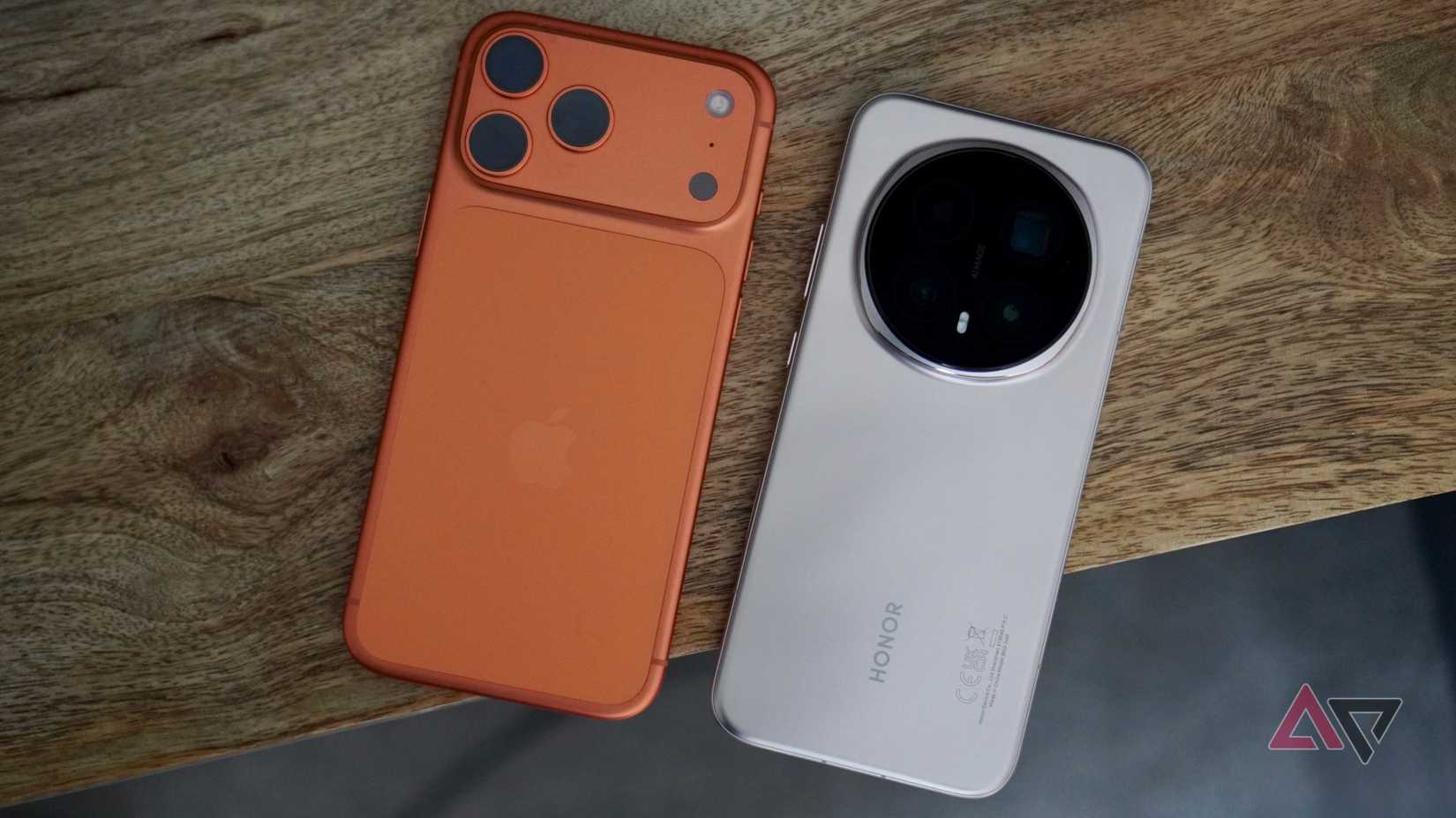The Apple iPhone 17 Pro Max and Honor Magic8 Pro