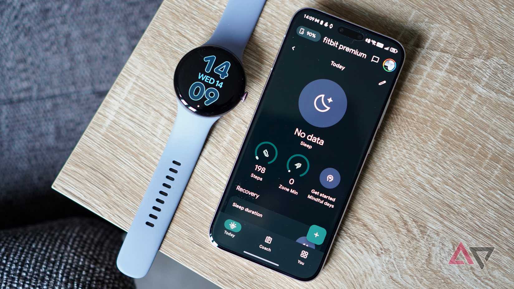 L'app Google Pixel Watch 4 e Fitbit