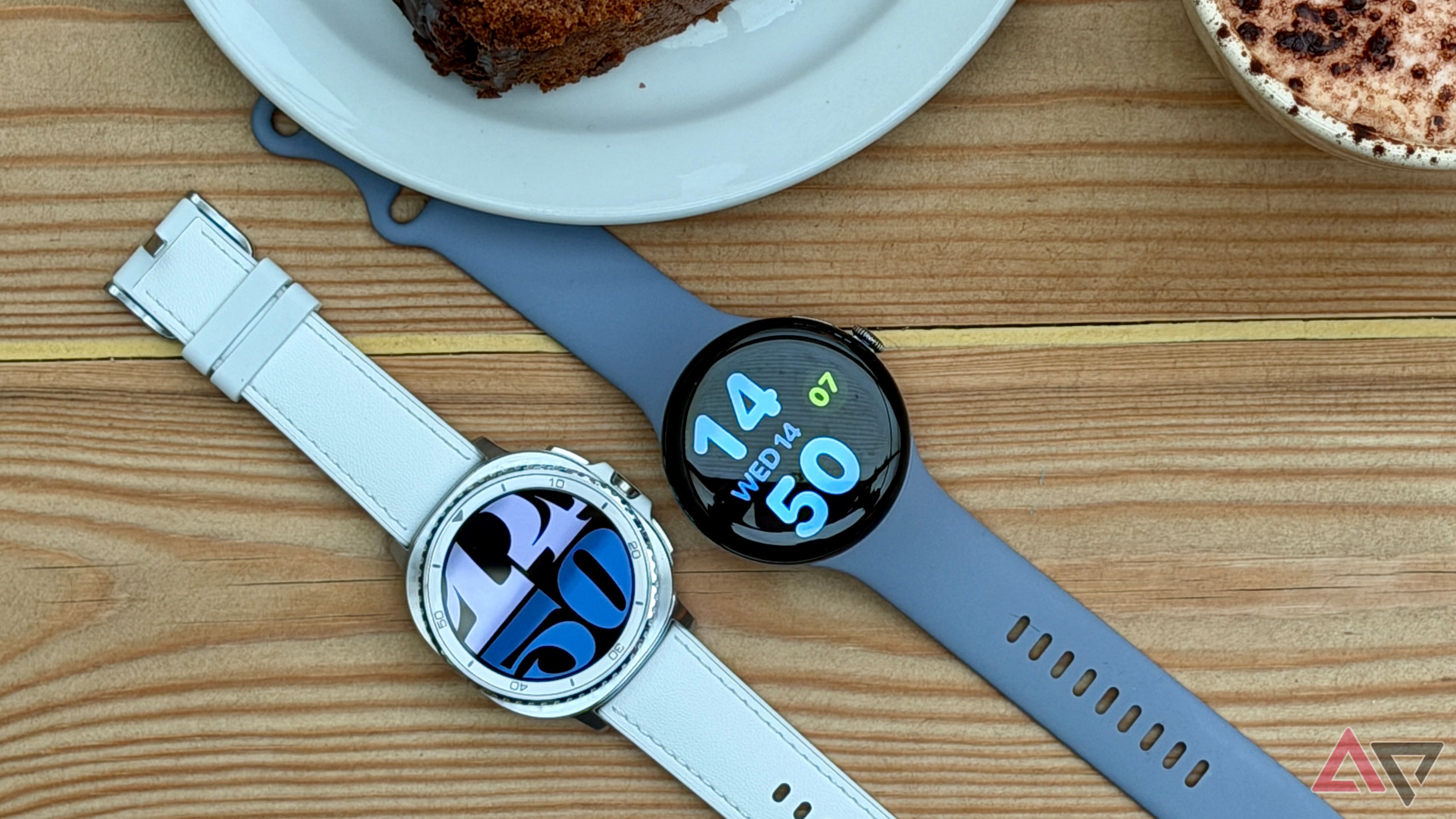 The Samsung Galaxy Watch 8 Classic and Google Pixel Watch 4