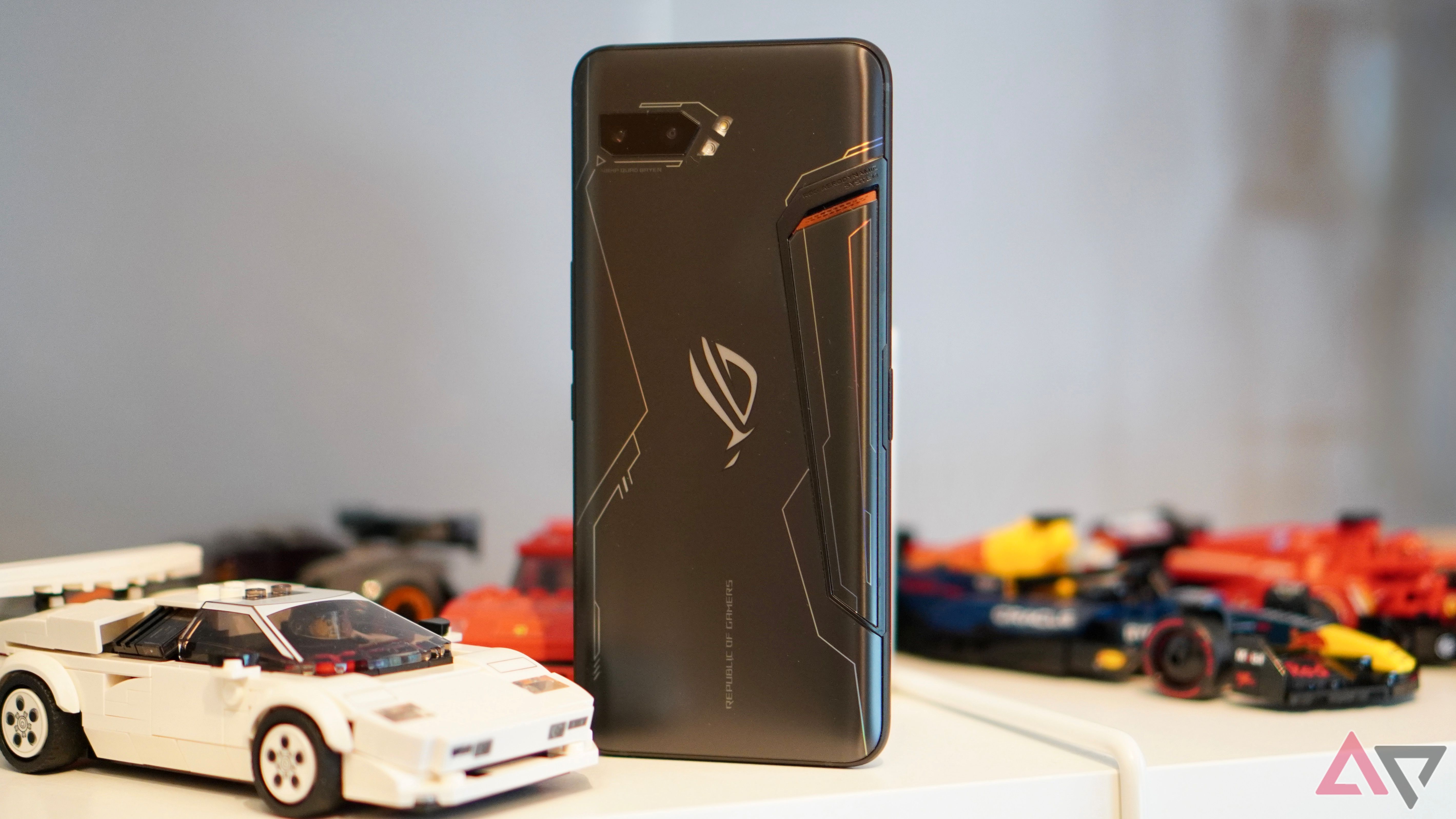 The back of an Asus ROG Phone