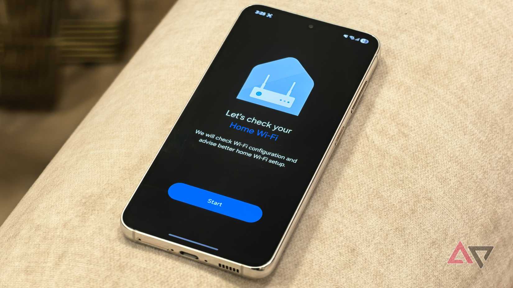 Tela de configurações do Connectivity Labs com inspeção de Wi-Fi doméstico ativada
