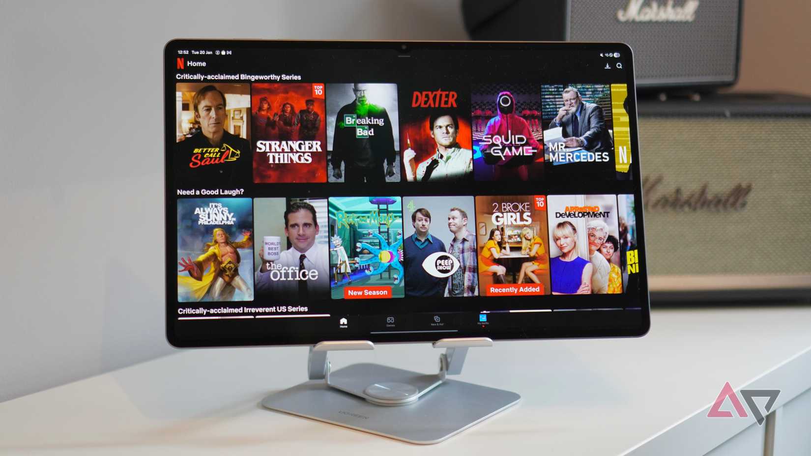 Netflix no Samsung Galaxy Tab S11 Ultra
