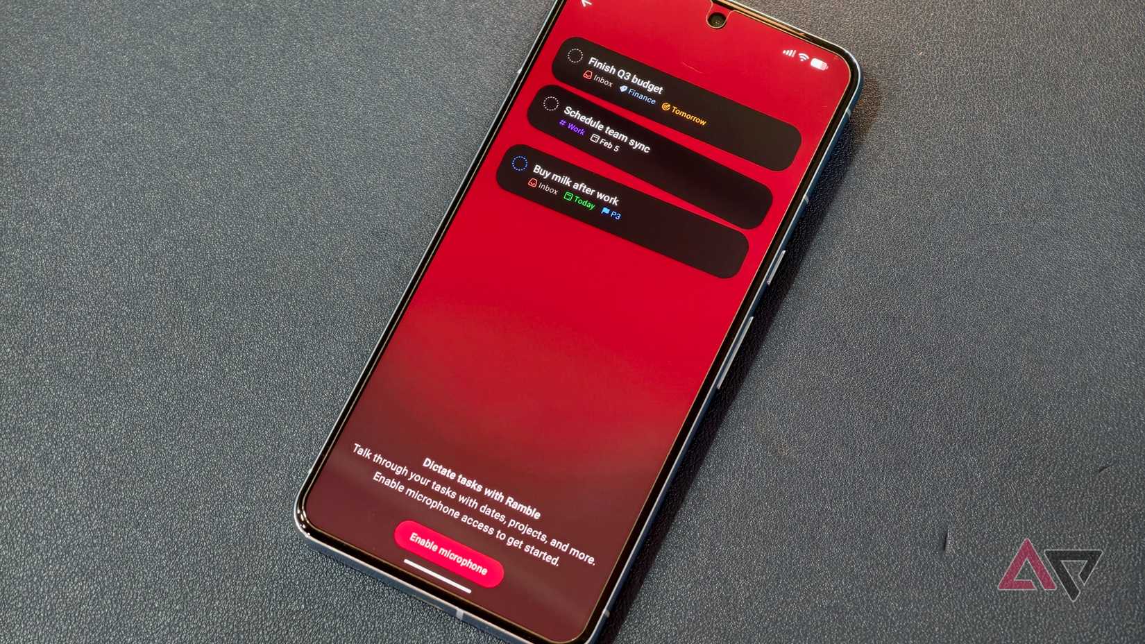 Configurazione di Todoist Ramble