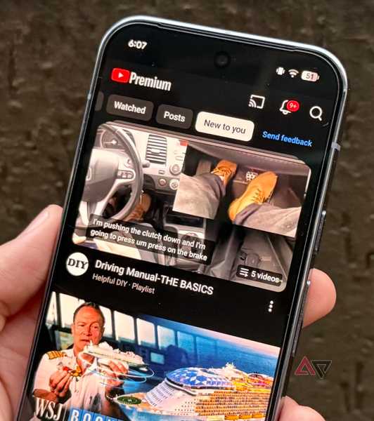 New to you page in YouTube app