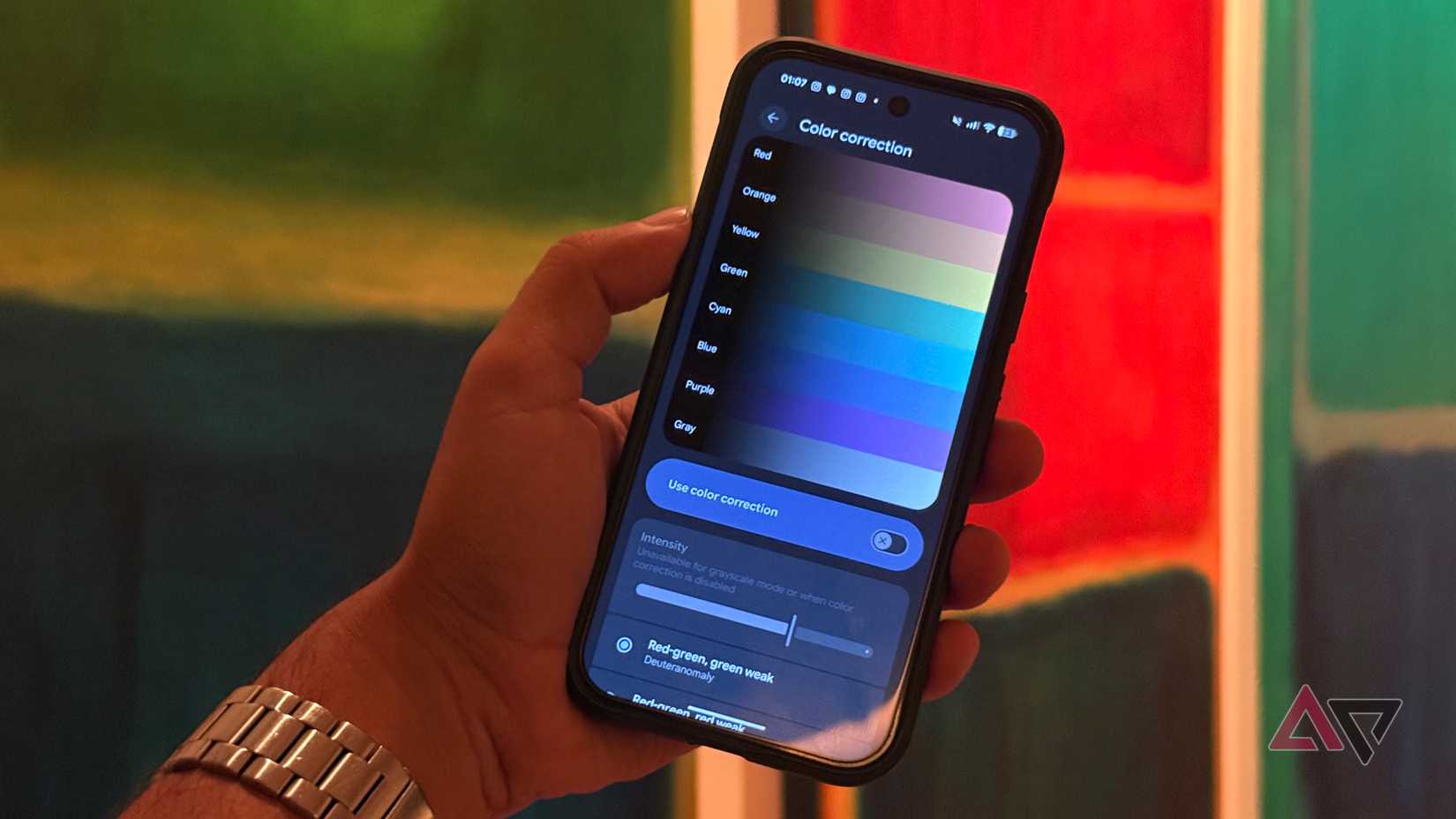 I tweaked the Android 16 color settings, and my 'screen headaches ...