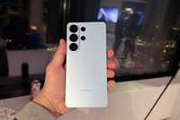 A Samsung Galaxy S26 Ultra showing the camera lenses on the back of the phone